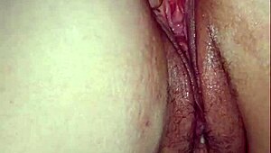 smashed this fat milf's shaved pussy bent over doggystyle with monster bbc creampie in garage