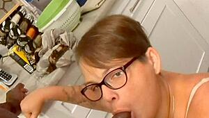 drblackjohnsonxxx brunette milf rubs fat curves anal tease