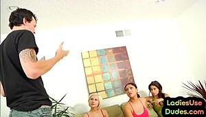 Dominas Strapon Peg Sissy Asshole While Sucking His Cock