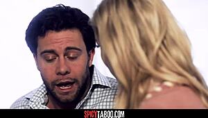 Gorgeous Blonde Milf's Pussy Creampied Rough Doggystyle Bliss