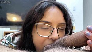 Blowjob Queen Takes Total Control of Huge Cock and Cum Swallow!