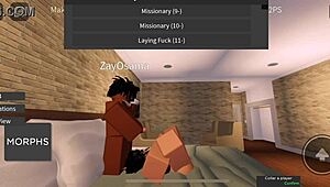 Shaved mixed babe's pussy and ass wrecked rough by monster BBC with creampie