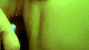 Wife, watch me fuck my pussy deep with this huge dildo till I cum hard!