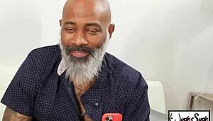 inked bbw red august in glasses gets her wet pussy licked by old shaun dam