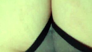 Riding crop snaps across her huge tits ass and curvy body in softcore spanking