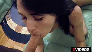 my wife takes her first anal pounding close-up