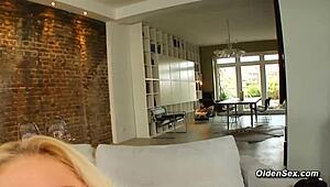 blonde mom beauty endures gangbang double penetration and anal pounding fury