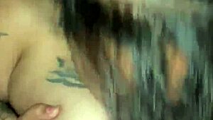 Chubby BBW Sucks and Polishes Thick Black Cock Deep