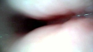 Ever wonder what endoscope sees during sloppy cumshot? Huge cocks drip creampie from public double anal with toys