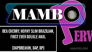 bea cherry takes monster bbc double anal first time