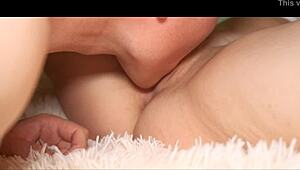 stepbrother licks my wet pussy then pounds me doggystyle till he cums