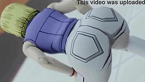 android 18 shakes that monster big ass so tempting... want a taste?