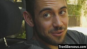 want tranny hitchhiker's cock?