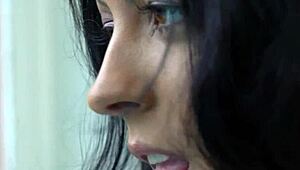 Grandfather tongues nipples while teen 18+ babe sucks his cock hard