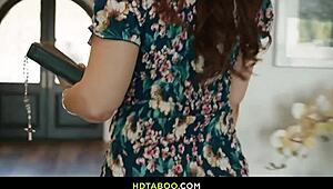 god's watching as taboo teacher fingers her wet pussy while you spy