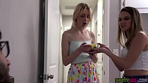 Chloe Cherry and Ms Faris Wager on Getting Wet Together