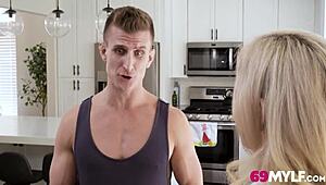 Milking milf lory lace lactating breasts filled with special creampie milk