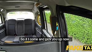 fake taxi petite british 18+ minx craves anal from horny driver!