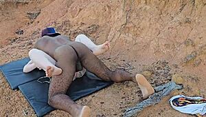 blonde pornstar spreads for bbc in bedroom but ends with anal creampie surprise