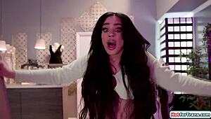 TS Erica Cherry And Eva Maxim Lick Pound Asian Pussy Interracially