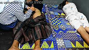 my sibling joins in savoring my husband's cock in steamy threesome action