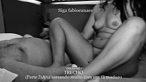 hotwife sneaks handjob on daddy's friend tiny tits voyeur cuckold massage tease part 3