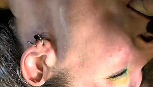 Sucking Cock While Vibrator Makes Her Cum Hard!