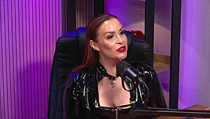 Redhead Milf Queen Domme Rules BDSM Latex Tease Party