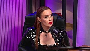 Redhead Milf Queen Domme Rules BDSM Latex Tease Party