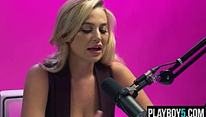 Teen Blake Blossom Fingers Pussy And Big Natural Tits To Explosive Orgasm