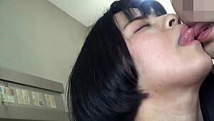 curious nurse in lingerie uniform rims moans deep on patient cock hospital gonzo 1 on 1