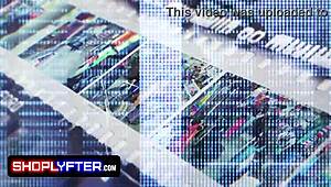 luna legend caught stealing candy pays with shaved pussy ride