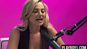 Teen Blake Blossom Fingers Pussy And Big Natural Tits To Explosive Orgasm