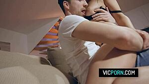 Taylor Sands tight pussy endures rough pounding intrigue