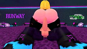 hey roblox cowgirl riding those big tits and ass