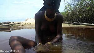 i can't stop watching water drip from her perfect shaped tits it mesmerizes me every time