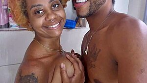 my brother crashed my shower and fucked my wet pussy lips