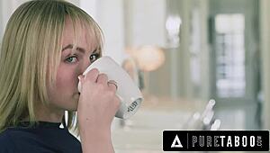 what happens when exchange student catches femdom stepmommy roughly fucking stepson?