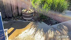 Hey, watch Lilly Bell deepthroat that monster cock then rim hairy ass?