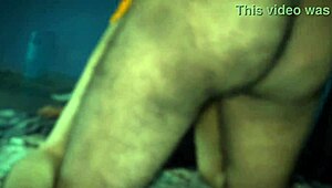 Woman fists big ass in stockings during first anal doggystyle fuck