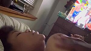 i rub my fat latina milf tits until juicy orgasm hits hard pov style