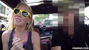 country girl spies cash offer rips clothes for milf tits bounce on monster cock in hardcore pawn fuck