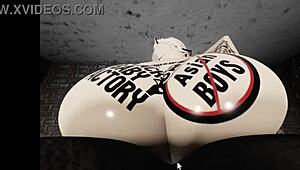 pov snow bunny roblox slut rides your cock hard till massive cum explosion