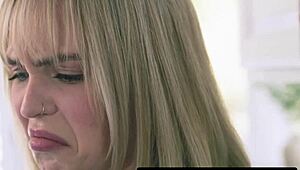 what happens when exchange student catches femdom stepmommy roughly fucking stepson?