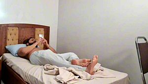 tiffany montovani sneaks into my room hinting at steamy fun with her sexy curves