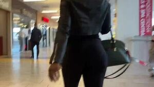 yoga pants season candid hidden leggings views
