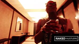 Redhead PAWG cutie slurps deepthroats then rides pretty wet pussy on new big black cock