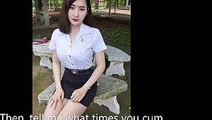 thai students compete in wild jerk off contest