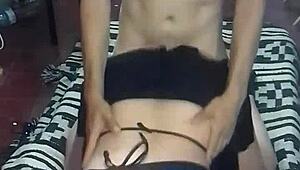 Policewoman Fucks Stranger After Party In Thong Panties