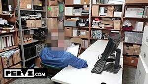 Japanese Teen Thief Caught Stealing—Now Faces Brutal Office Perv Interrogation Tactics!